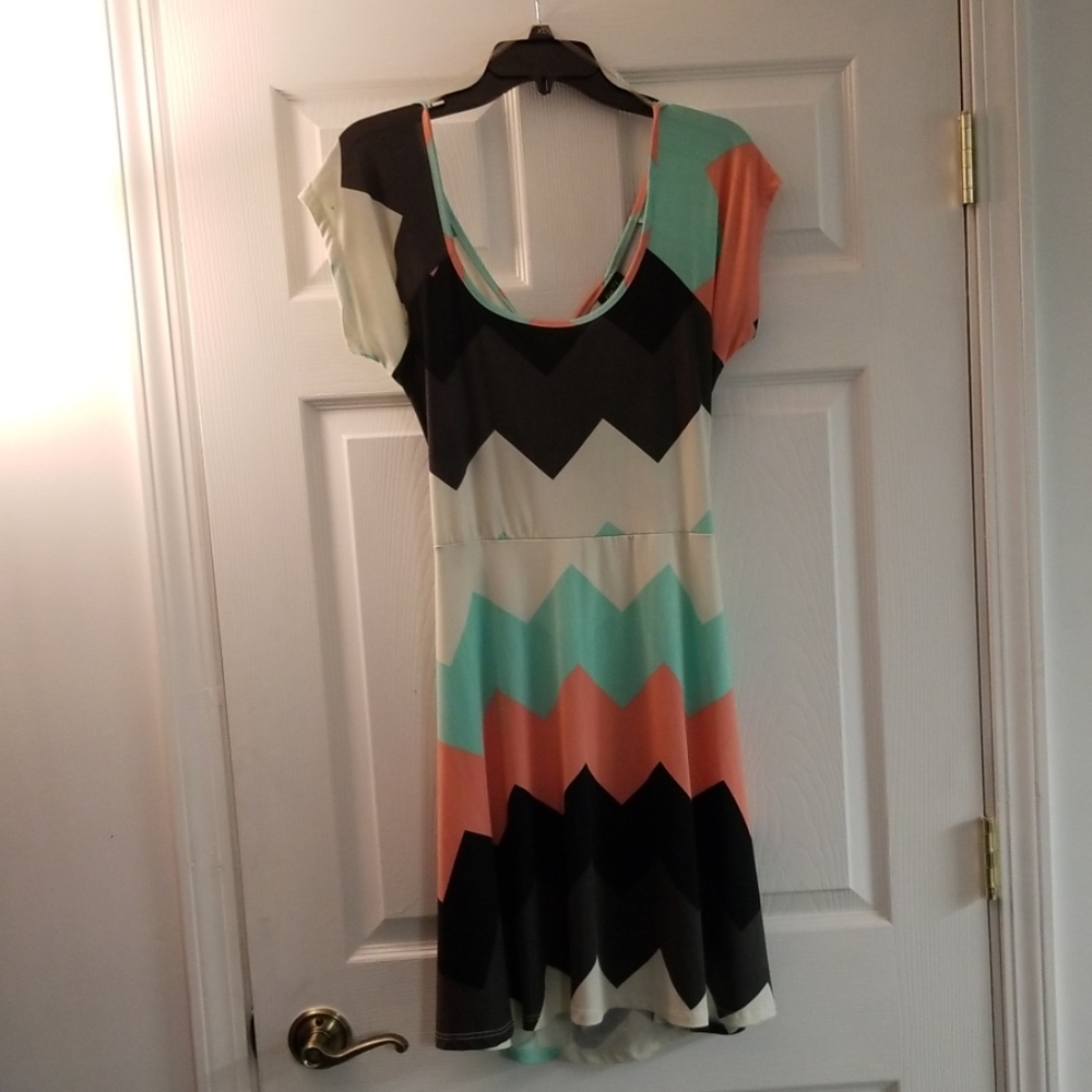 Rue 21 casual fitted, Flare Stretchy dress
